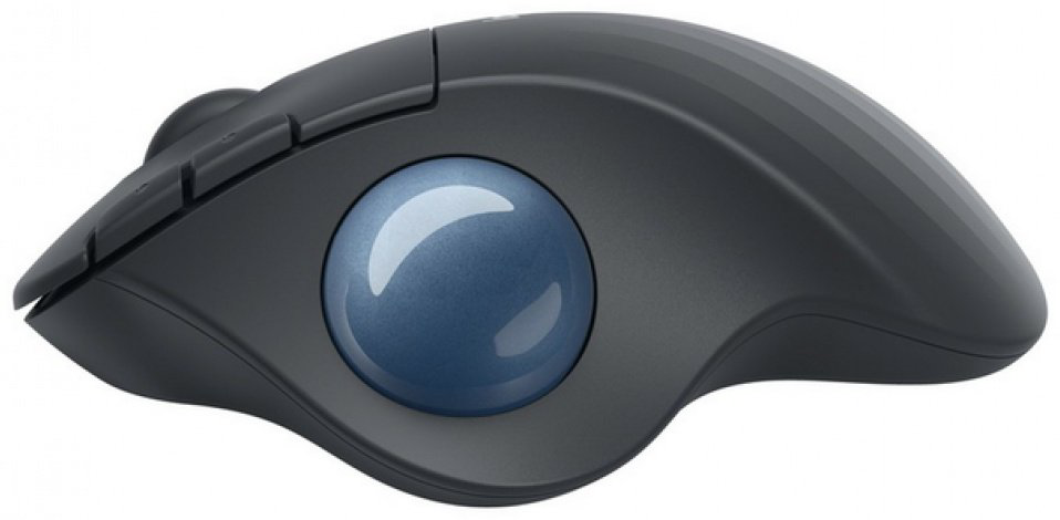 Мышь Logitech Ergo M575 серый купить,NaN
