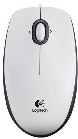 Мышь Logitech Mouse M100 белый купить,NaN