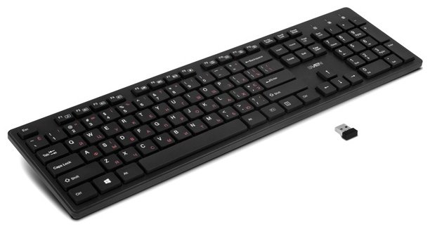 Клавиатура SVEN KB-E5800W черный купить,NaN