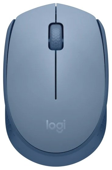 Мышь Logitech M171 910-006866 голубой купить,NaN