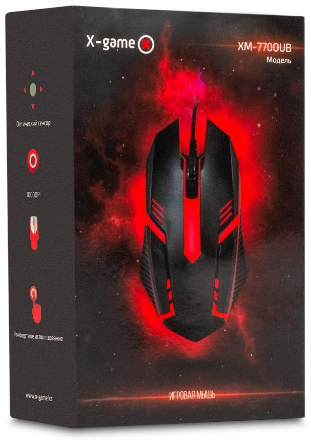 Мышь X-Game XM-770OUB черный купить,640