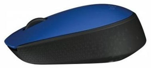 Мышь Logitech M171 Wireless Mouse USB синий купить,7877