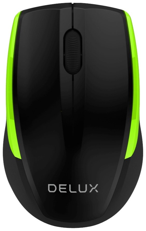 Мышь Delux DLM-321OGB зеленый