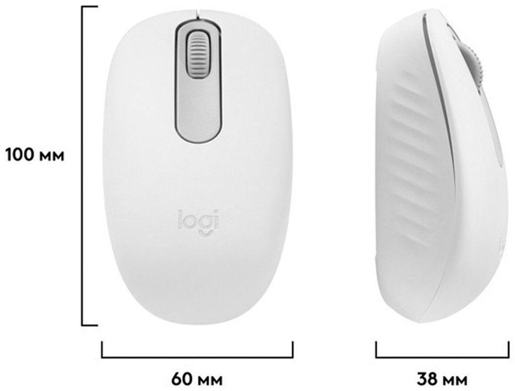 Мышь Logitech M196 Off white белый купить,5990
