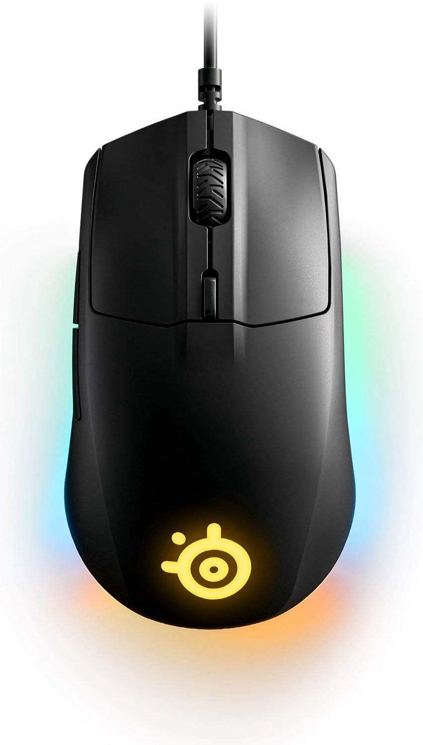 Мышь SteelSeries Rival 3 черный купить,NaN