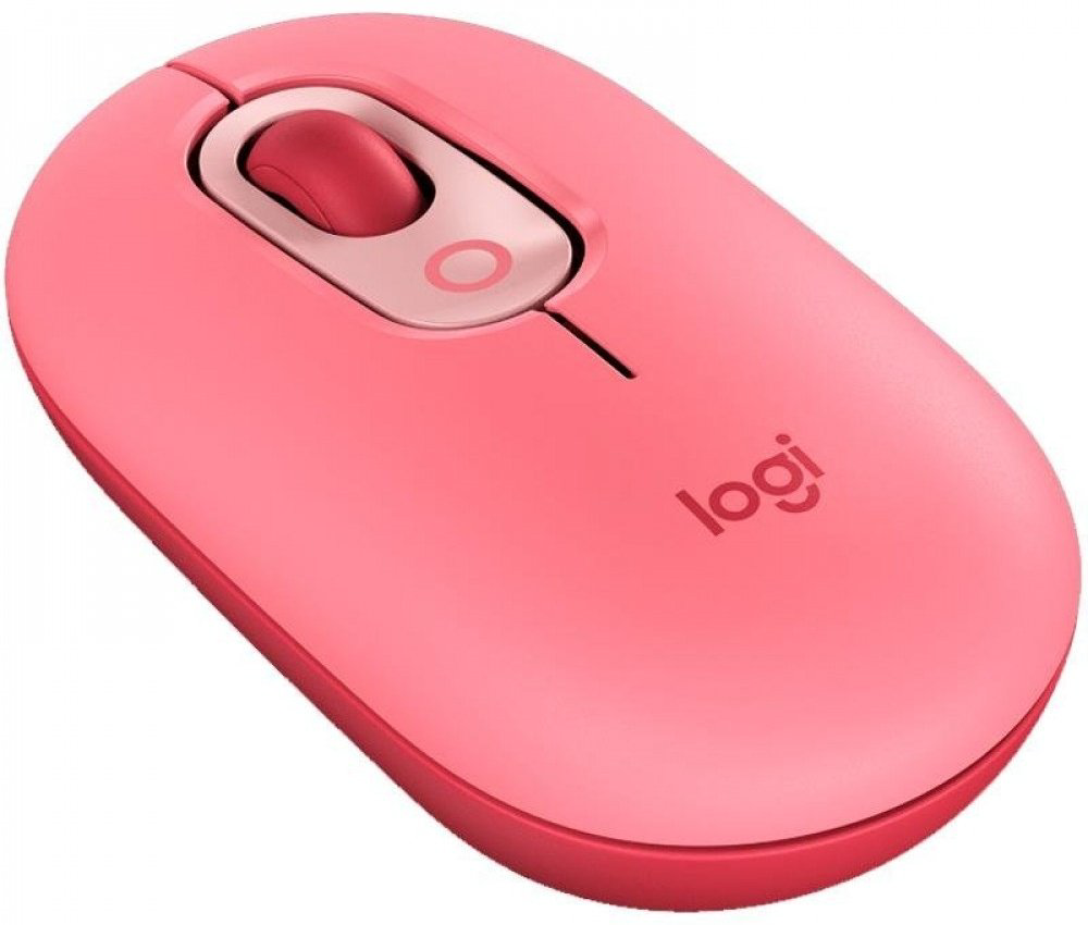 Мышь Logitech POP 910-006548 розовый купить,NaN