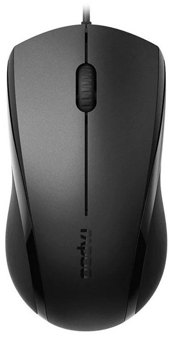 Мышь Rapoo N1200 Silent черный купить,NaN