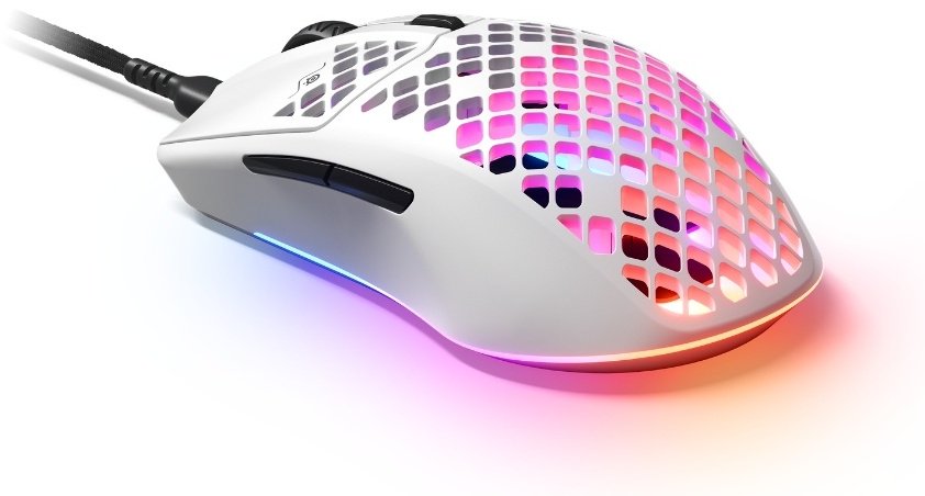 Мышь SteelSeries Aerox 3 2022 белый купить,NaN