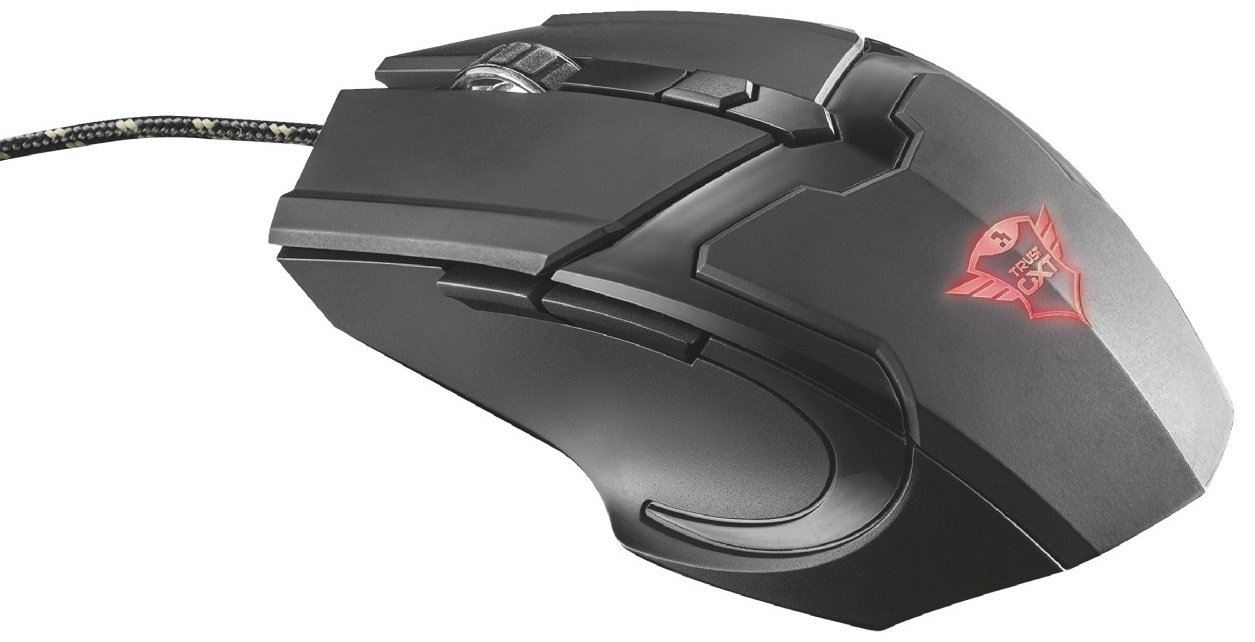 Мышь Trust GXT 101 GAV черный купить,NaN