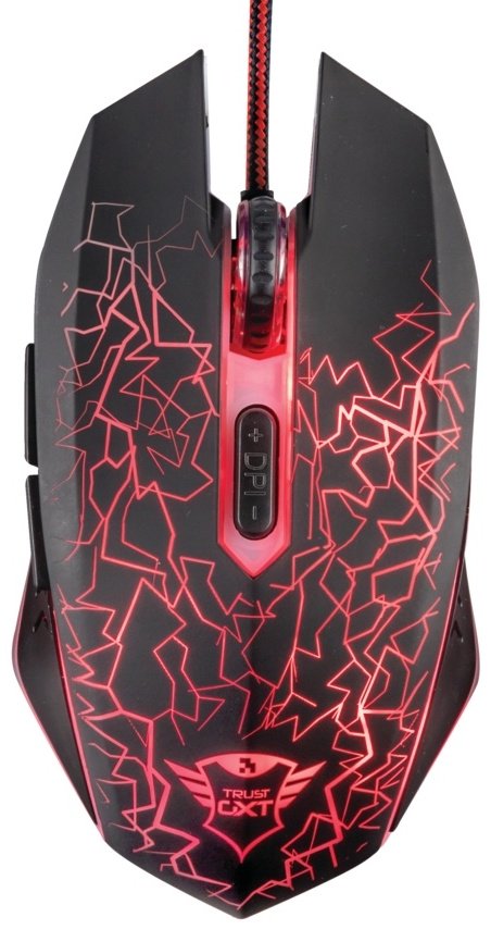 Мышь Trust GXT 105 IZZA черный купить,NaN