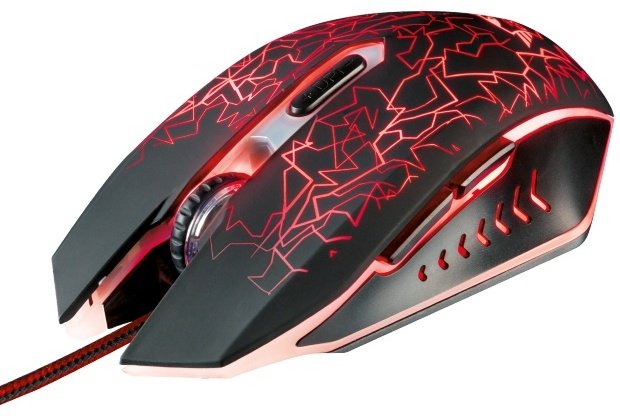 Мышь Trust GXT 105 IZZA черный купить,NaN