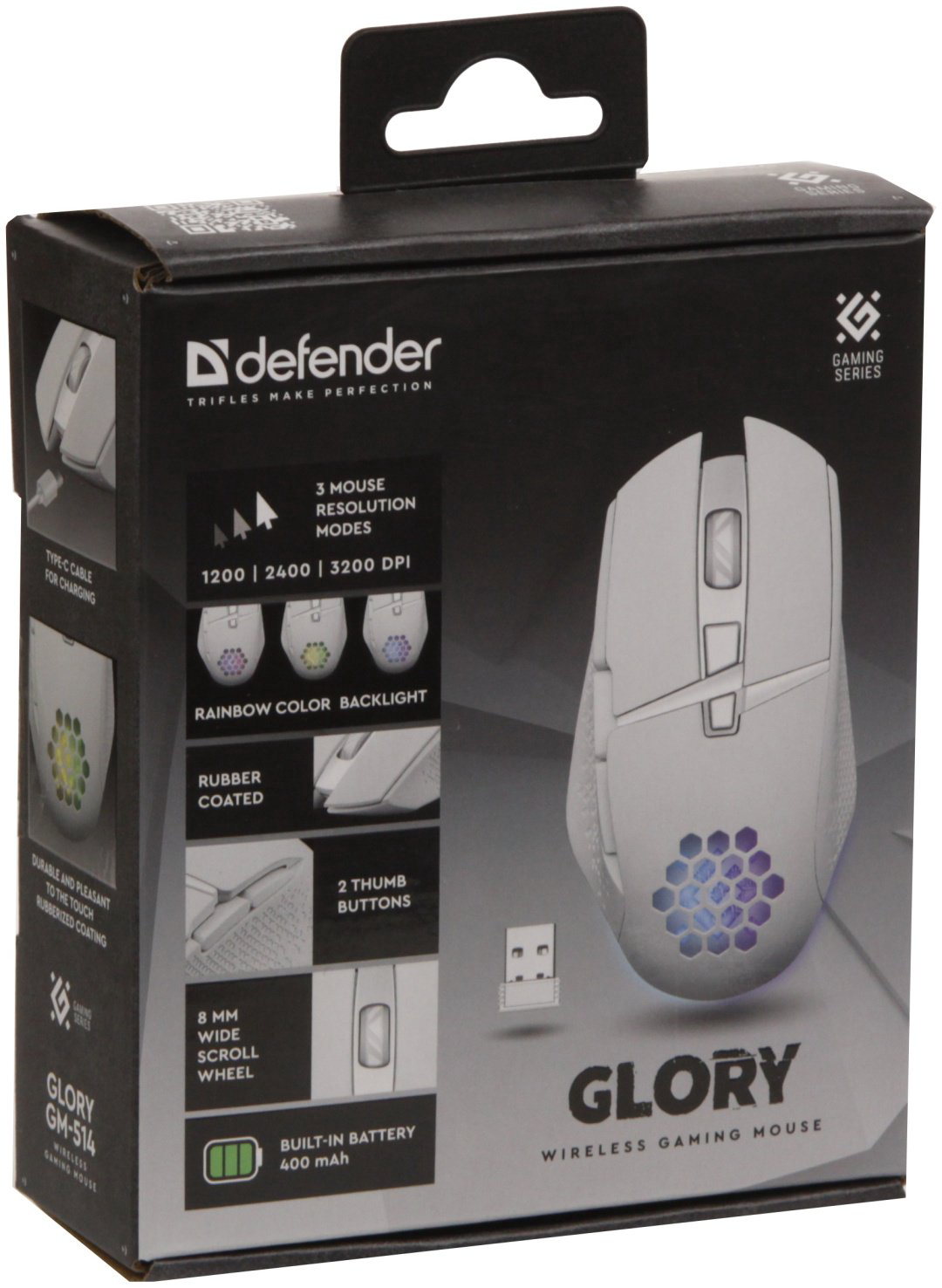 Мышь Defender Glory GM-514 (52513) белый - ForteMarket Мышь Defender Glory GM-514 (52513) белый купить,6734