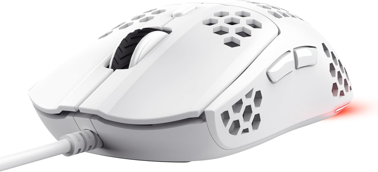 Мышь Trust GXT 928W Helox 25389 белый купить,NaN