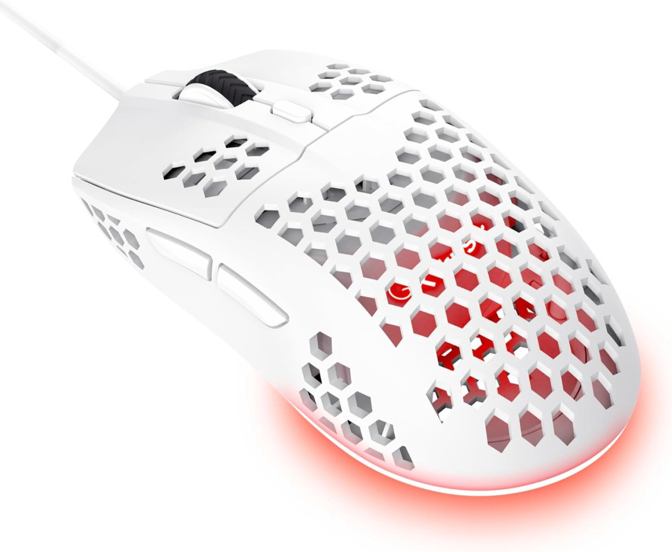 Мышь Trust GXT 928W Helox 25389 белый купить,NaN