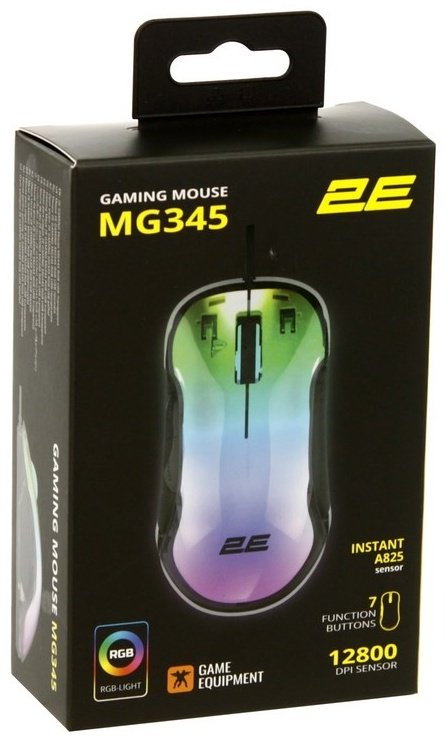 Мышь 2E Gaming MG345 RGB черный - ForteMarket Мышь 2E Gaming MG345 RGB черный купить,7990