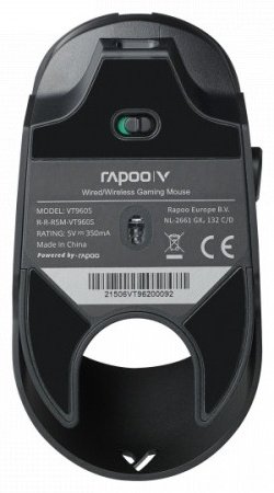 Мышь Rapoo VT960S черный