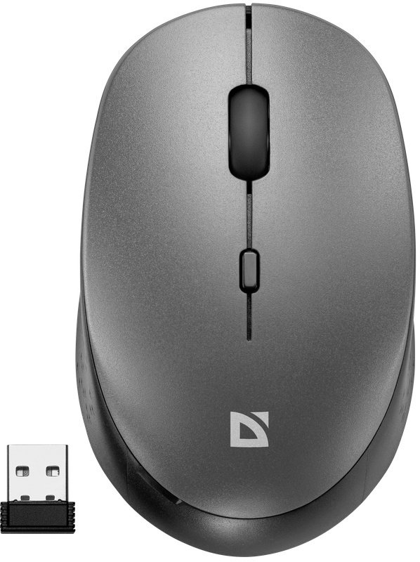 Мышь Defender Auris MB-027 52029 серый купить,2790