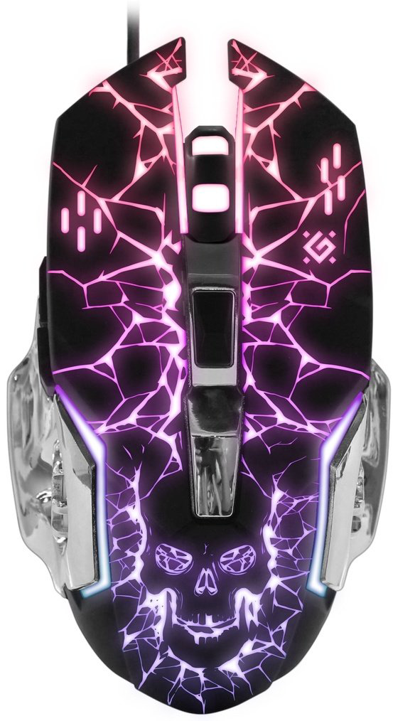 Мышь Defender FrostBite GM-043 черный купить,NaN