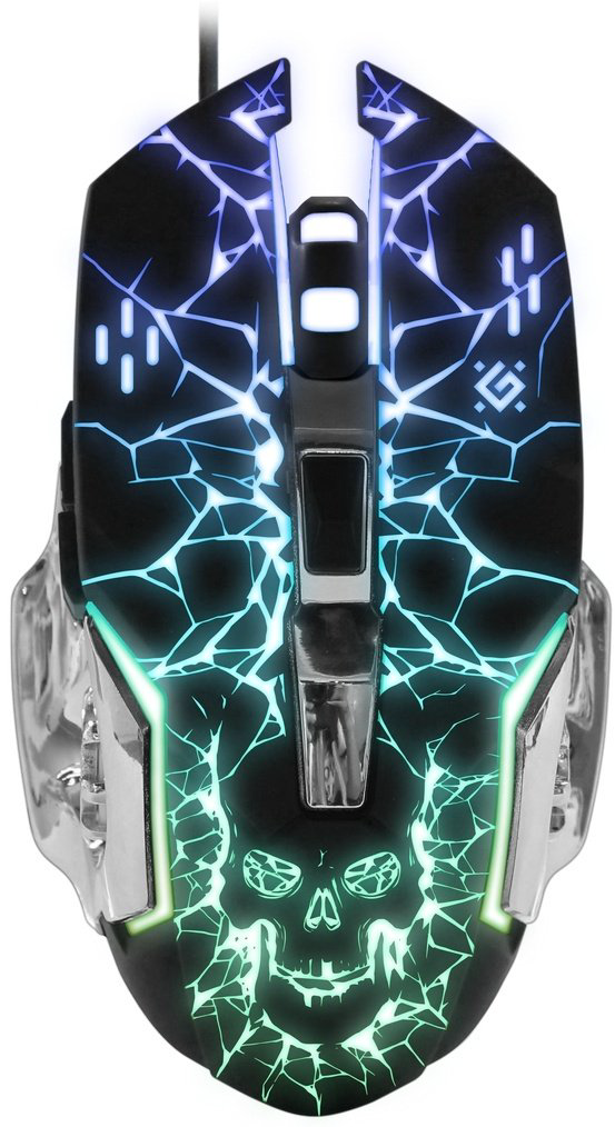 Мышь Defender FrostBite GM-043 черный купить,NaN