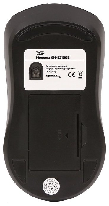Мышь X-Game XM-221OGB черный купить,NaN
