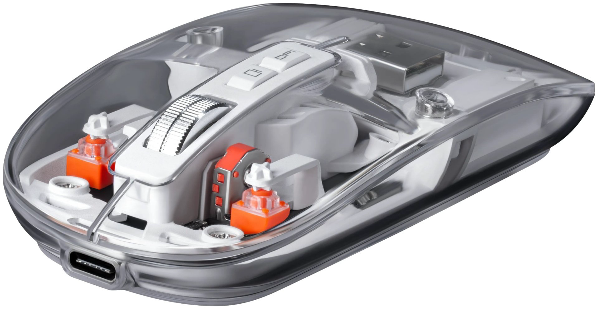Мышь Defender IXES MM-999 прозрачный купить,6250