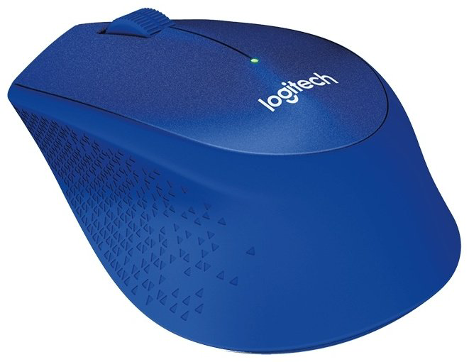 Мышь Logitech M330 Silent Plus синий купить,17500