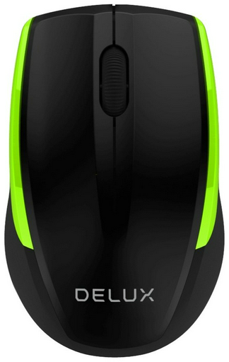 Мышь Delux DLM-321OGB зеленый