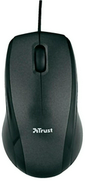Мышь Trust Carve Optical Mouse черный