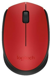 Мышь Logitech M171 Wireless Mouse USB красный