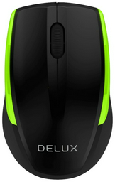 Мышь Delux DLM-321OGB зеленый