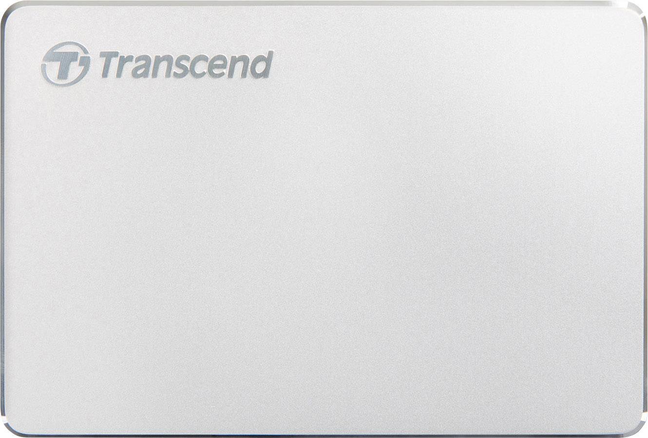Внешний жесткий диск HDD Transcend TS1TSJ25C3S 1Tb серебристый