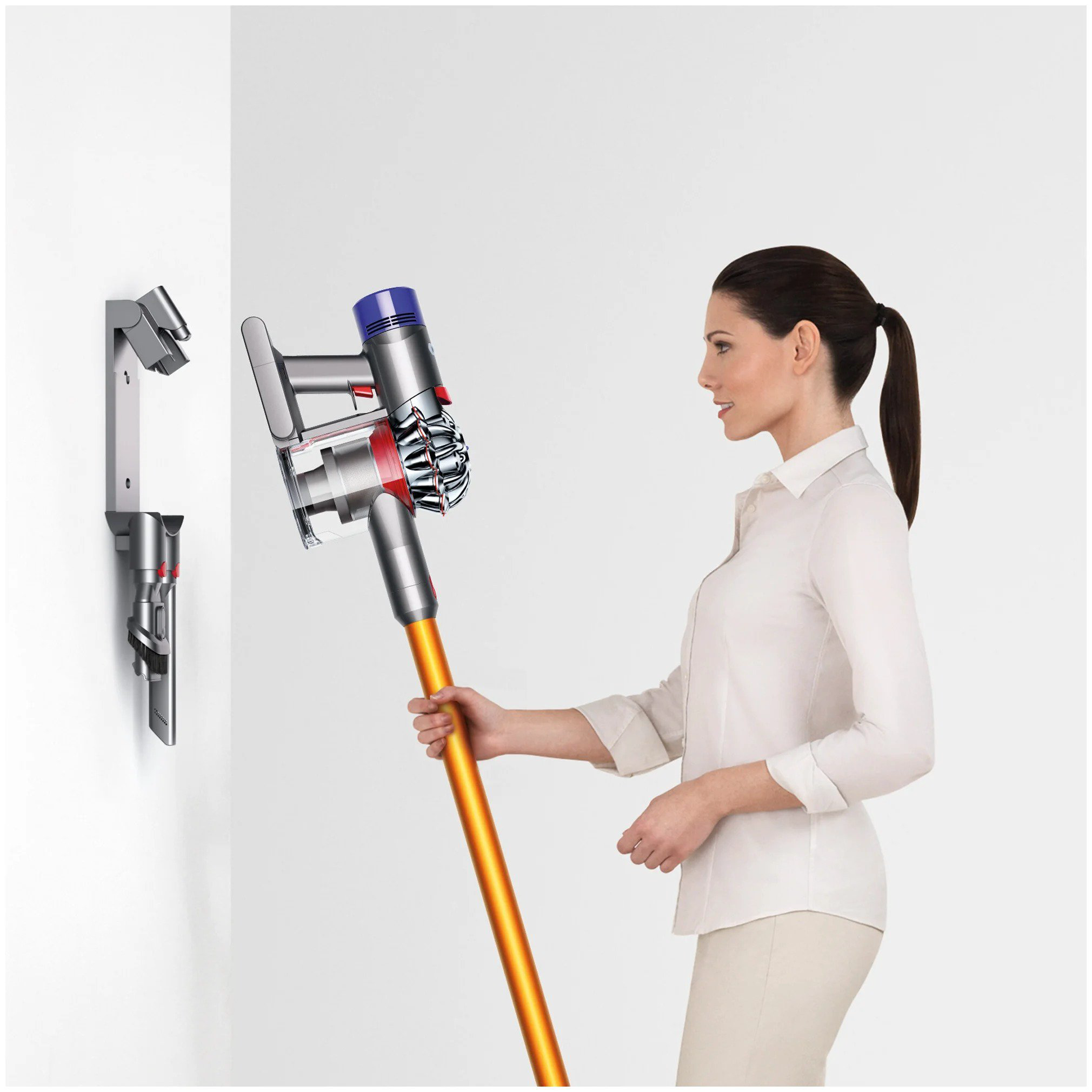 Пылесос Dyson SV10 Absolute RU/V8 Absolute золотистый купить,NaN
