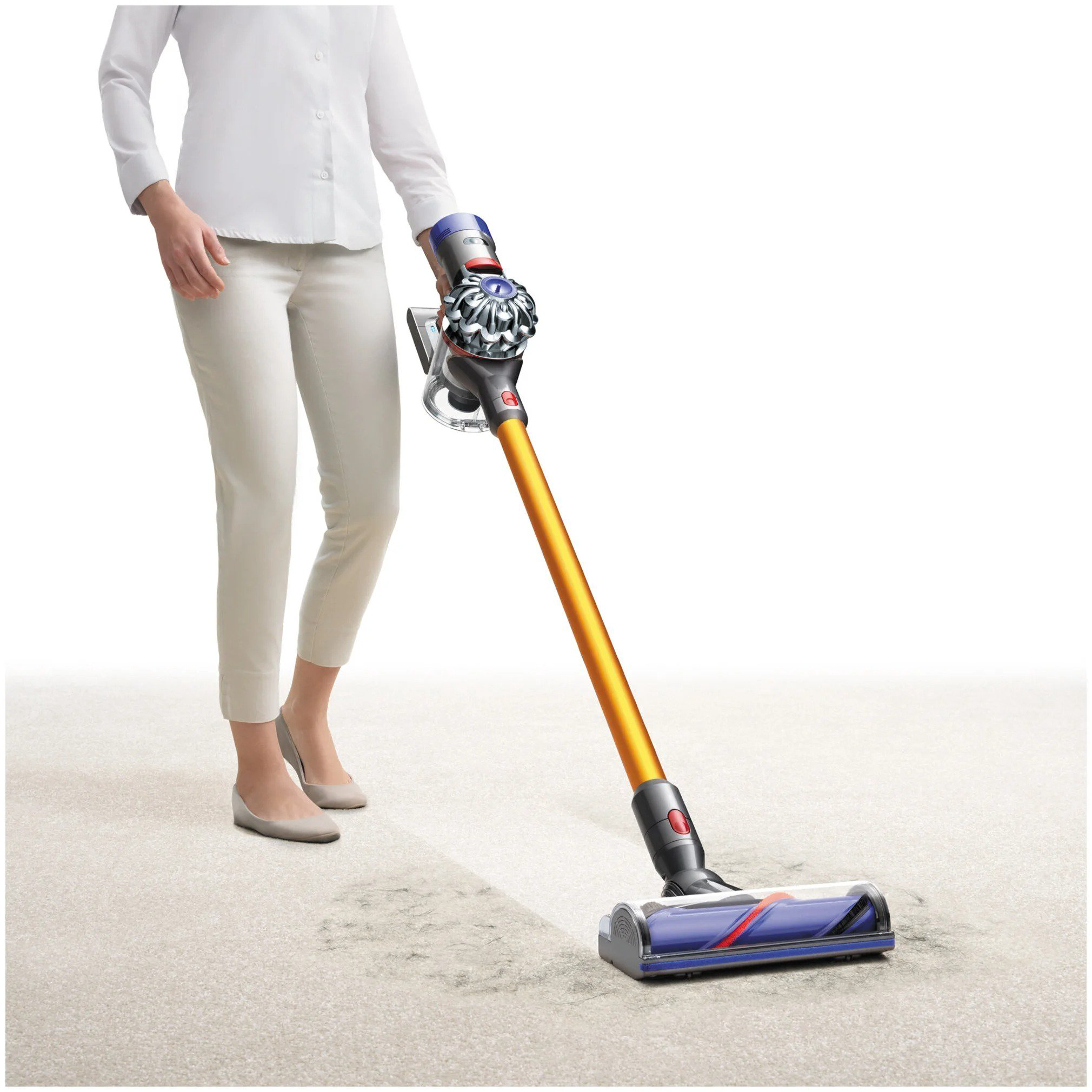 Пылесос Dyson SV10 Absolute RU/V8 Absolute золотистый купить,NaN