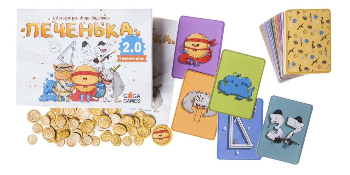 Настольная игра GaGa Печенька 2.0 купить,NaN