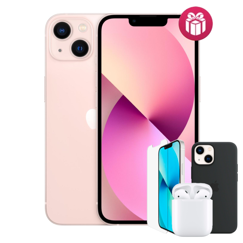 Смартфон Apple iPhone 13 128GB Pink + акция AirPods и 2 подарка купить,NaN
