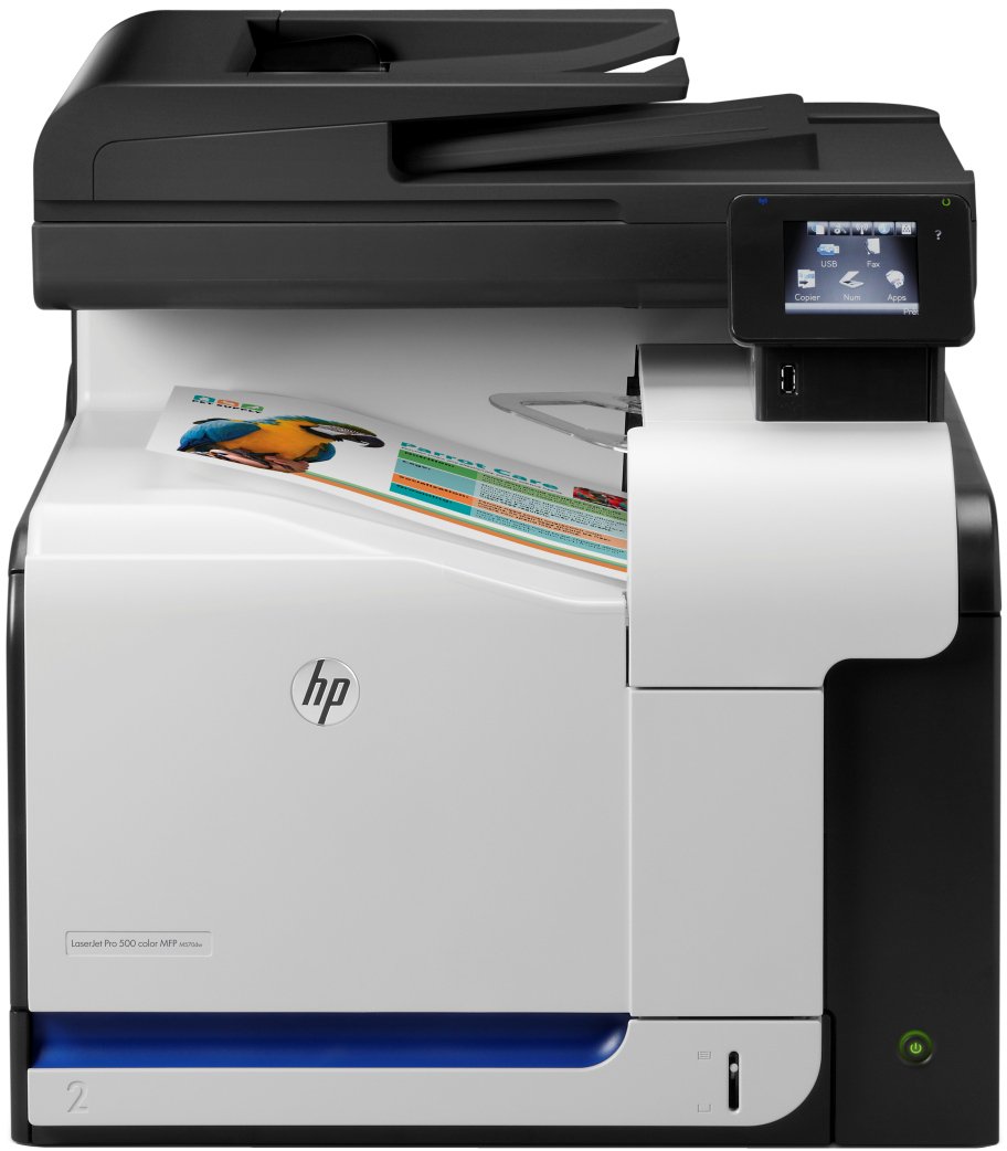 МФУ HP Color LaserJet Pro 500 M570dn белое купить,NaN