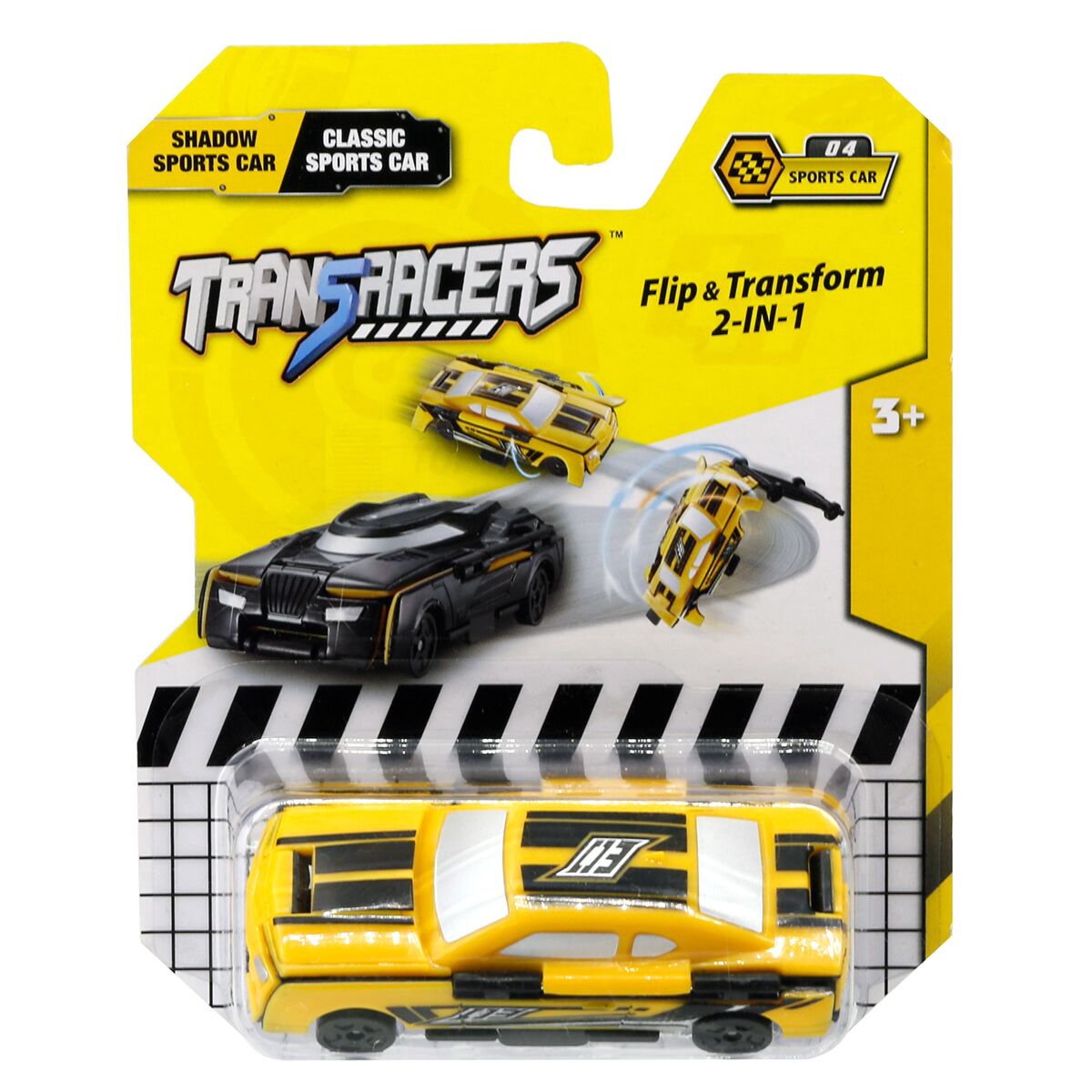 Машинка-трансформер Flip Cars 2в1 Flip Vehicle Cпорт-авто купить,NaN