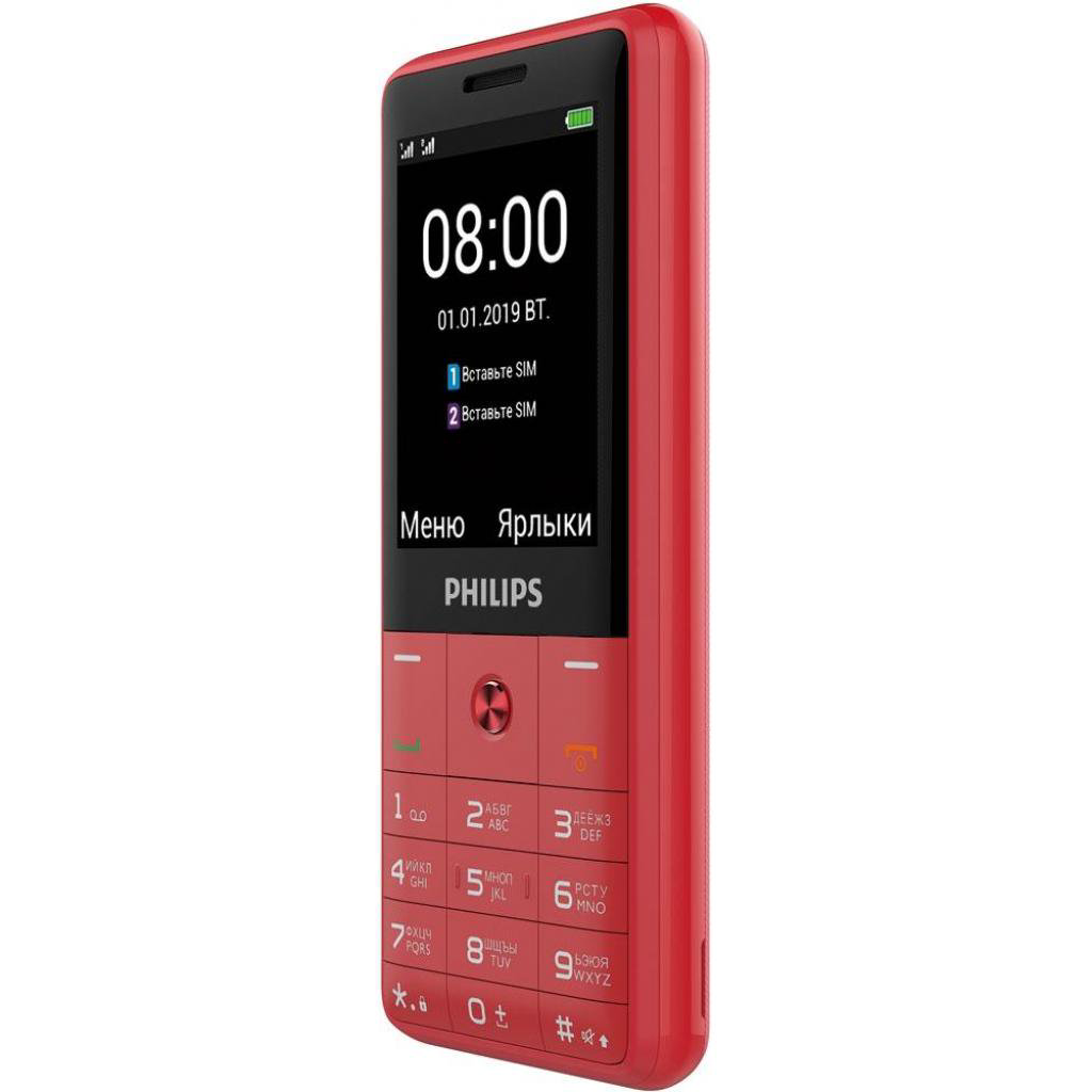 Мобильный телефон Philips Xenium E169 Red купить,NaN