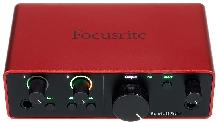 Набор для звукозаписи Focusrite Scarlett Solo Studio 4th Gen - ForteMarket Набор для звукозаписи Focusrite Scarlett Solo Studio 4th Gen купить,0
