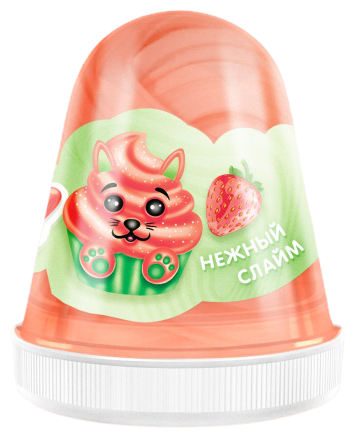 Слайм  Slime Fluffy Красная клубника   FL010 купить,NaN