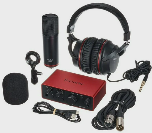 Набор для звукозаписи Focusrite Scarlett Solo Studio 4th Gen