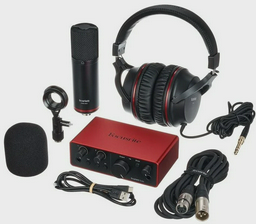 Набор для звукозаписи Focusrite Scarlett Solo Studio 4th Gen