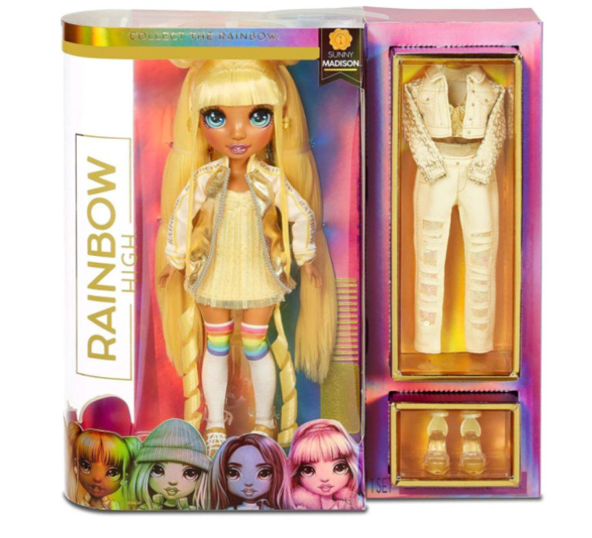 Кукла Poopsie  Rainbow High Санни Мэдисон 28см купить,NaN