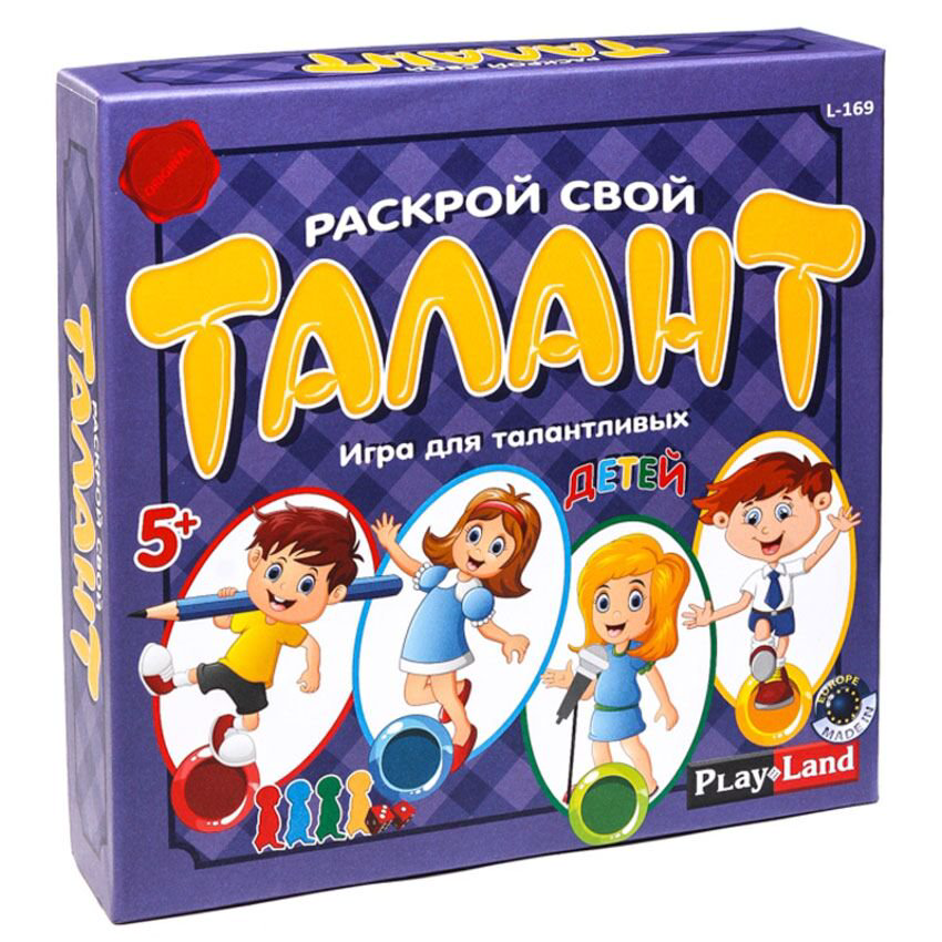  Настольная игра Play Land Раскрой свой Талант  купить,NaN