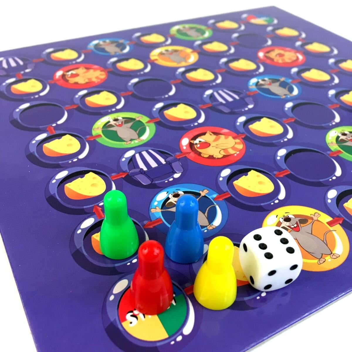  Настольная игра Play Land День кошек  A-827 купить,NaN