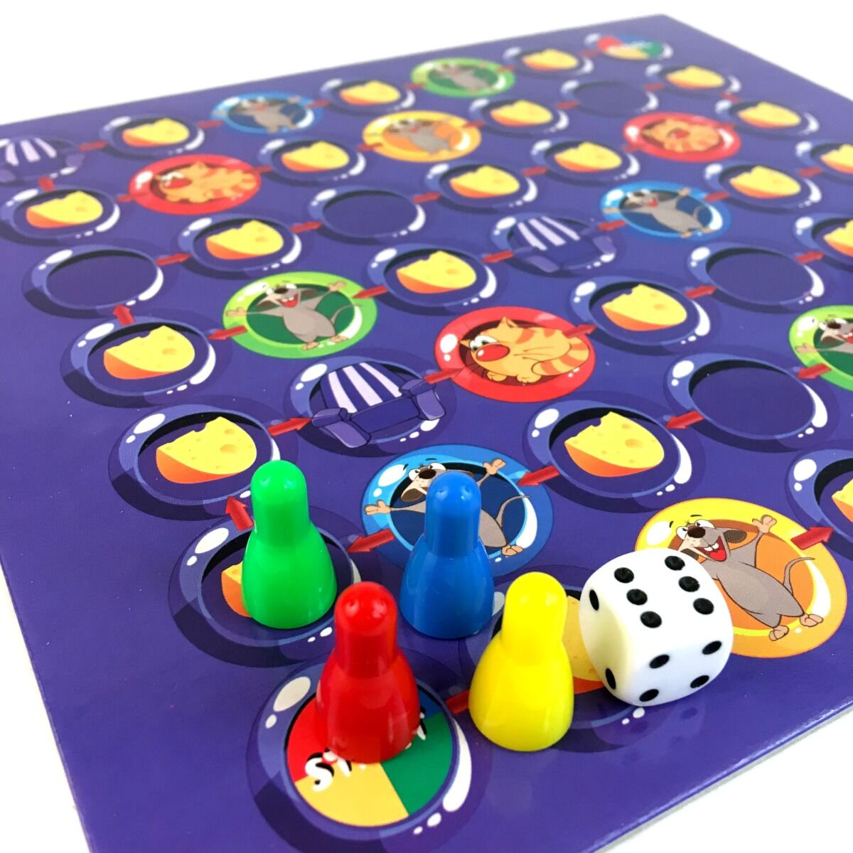  Настольная игра Play Land День кошек  A-827 купить,NaN
