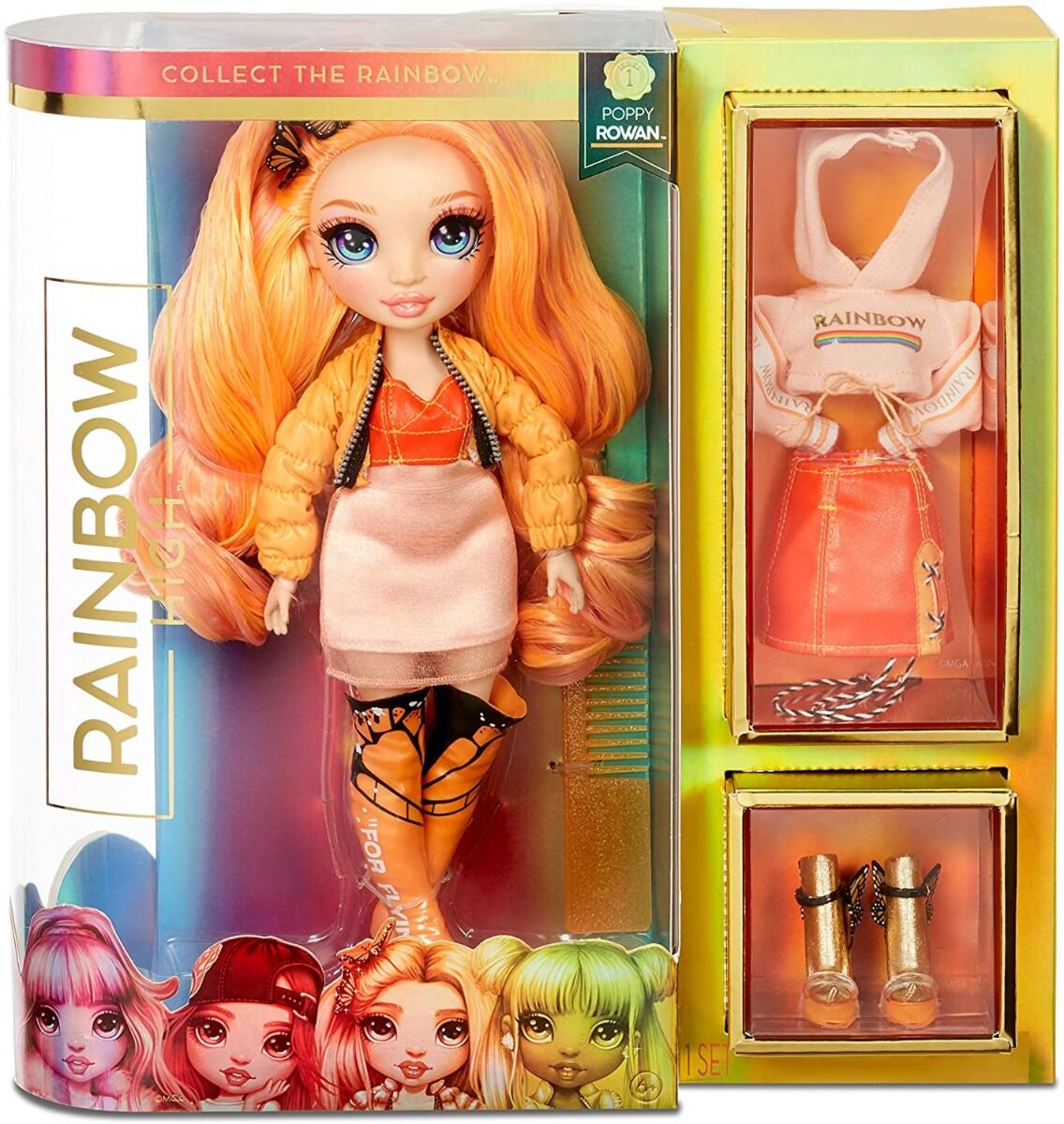Кукла Poopsie Rainbow High Поппи Роан 569640 купить,NaN