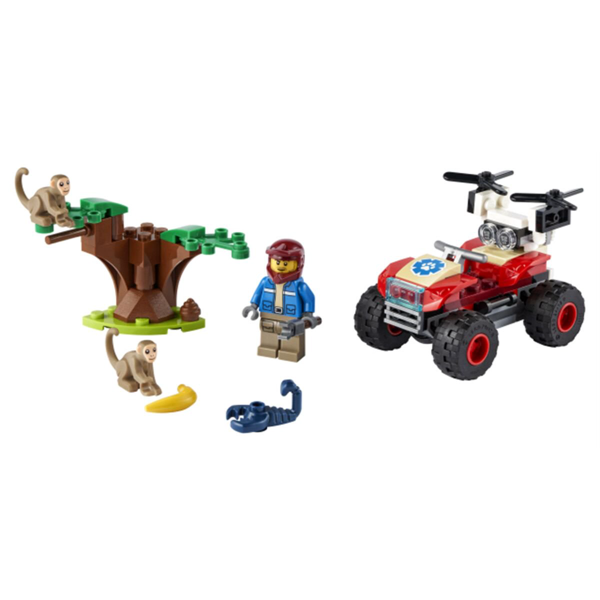 Конструктор Lego City Спасательный вездеход для зверей  60300