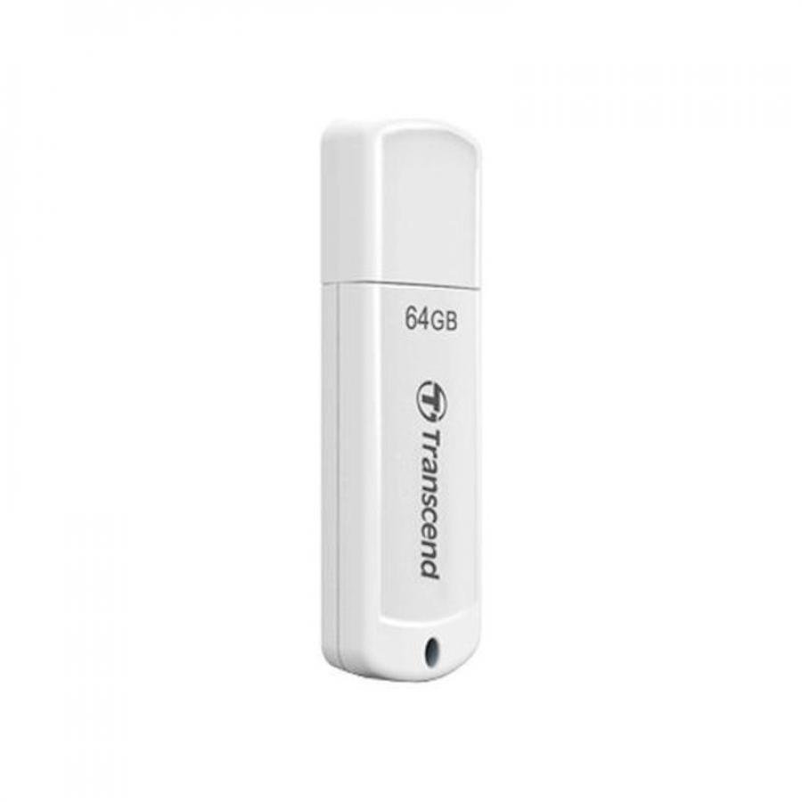 USB Флешка Transcend TS64GJF370 64Gb белая купить,0