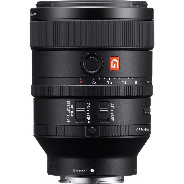 Объектив Sony FE 100mm f/2.8 STF GM OSS SEL100F28GM.SYX черный купить,NaN